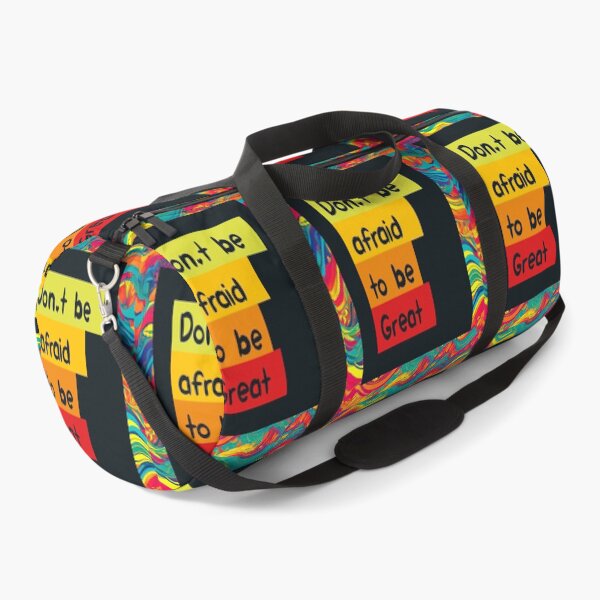 Item preview, Psychedelic Quote "Don't be afraid to be Great" designed and sold by shaang.