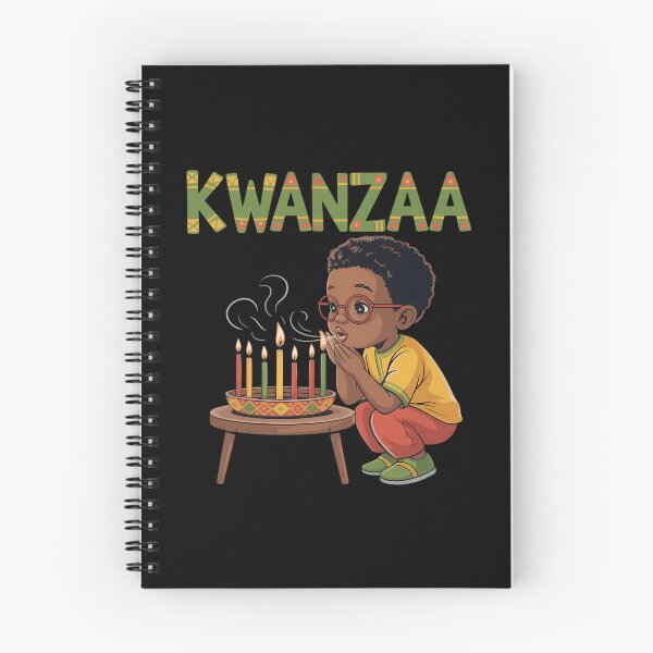 Item preview, Boy With Kinara Celebrating Kwanzaa Holiday designed and sold by Bandikonsalez.