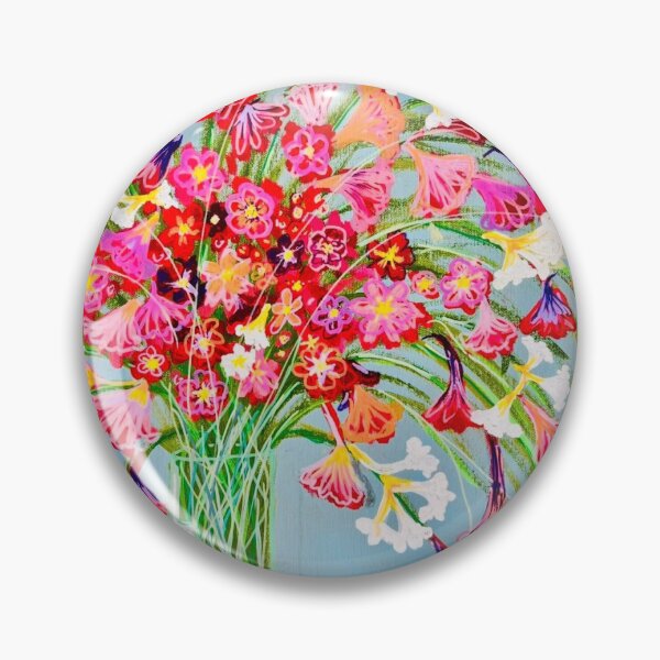 Item preview, Fanciful Florals  designed and sold by Debbie Cerone.