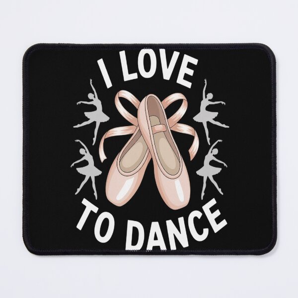 Item preview, I Love To Dance Ballet Pointe Shoes designed and sold by Sandrhaus.