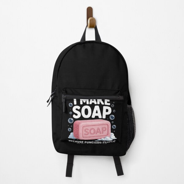 Item preview, I Make SOAP - Soap Maker Punch Quote designed and sold by Sandrhaus.
