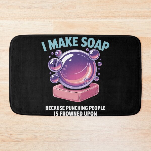 Item preview, I Make SOAP - Soap Maker Hobby designed and sold by Sandrhaus.