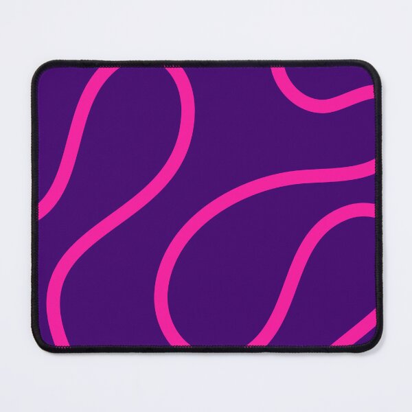 Item preview, Purple and Pink Minimal Curves Lines Abstract Artwork designed and sold by patternsoup.