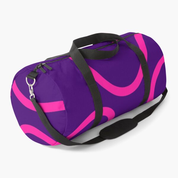 Item preview, Purple and Pink Minimal Curves Lines Abstract Artwork designed and sold by patternsoup.