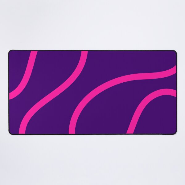 Item preview, Purple and Pink Minimal Curves Lines Abstract Artwork designed and sold by patternsoup.