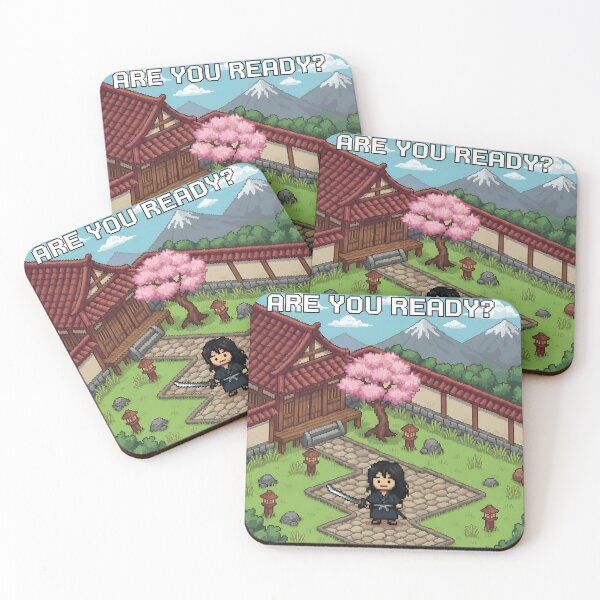 Item preview, THE Samurai's Journey- pixel art designed and sold by ALYOJKHA.