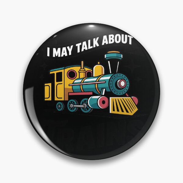 Item preview, I May Talk About Trains Steam Engine Steam Train Train designed and sold by Sandrhaus.