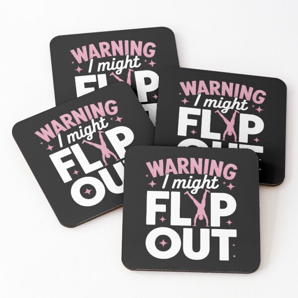 Item preview, I Might Flip Out Gymnast Cheerleading designed and sold by Sandrhaus.