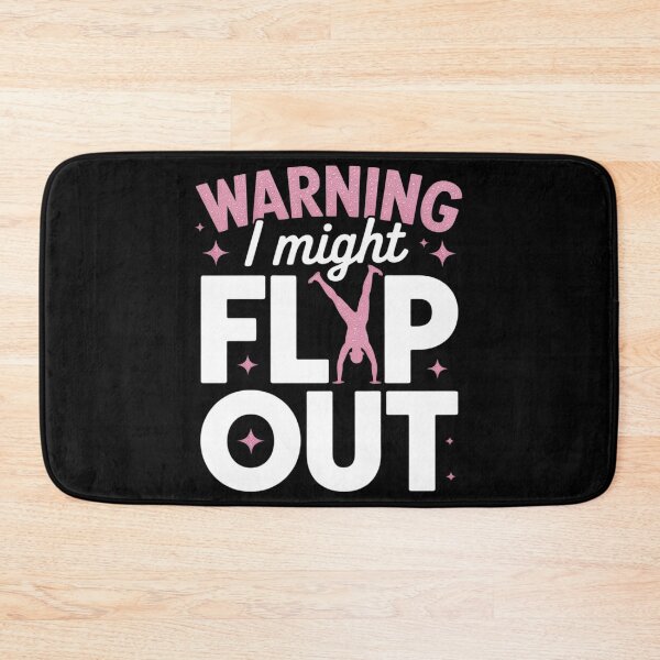 Item preview, I Might Flip Out Gymnast Cheerleading designed and sold by Sandrhaus.