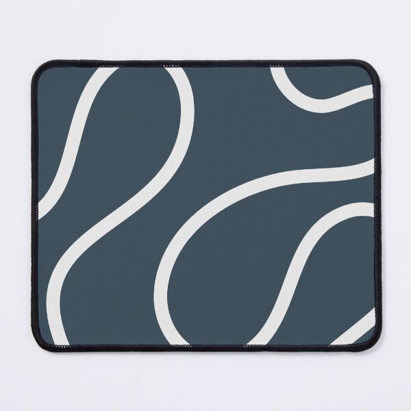 Item preview, Grey Minimal Curves Lines Abstract Artwork designed and sold by patternsoup.