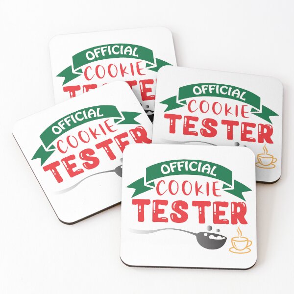 Item preview, Official Cookie Tester - Funny Christmas Baking Humor designed and sold by FuzionRaptor.