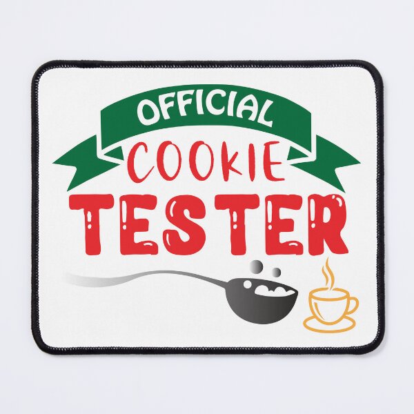 Item preview, Official Cookie Tester - Funny Christmas Baking Humor designed and sold by FuzionRaptor.