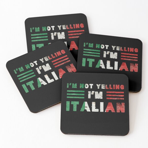 Item preview, Italian Pride Humor Design – Bold “I’m Not Yelling I’m Italian” Novelty Gift designed and sold by Sun Sand & Sea Art.