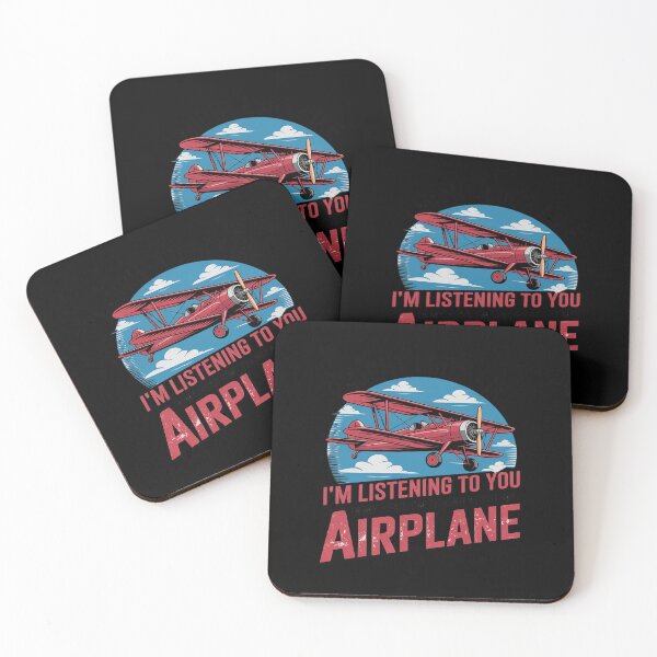 Item preview, I Might Look Like I'm Listening to You Airplane Aviation designed and sold by Sandrhaus.