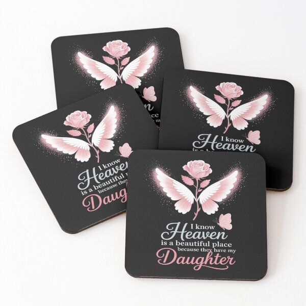 Item preview, I miss you and I Know Heaven is a Beautiful Place Daughter designed and sold by Sandrhaus.