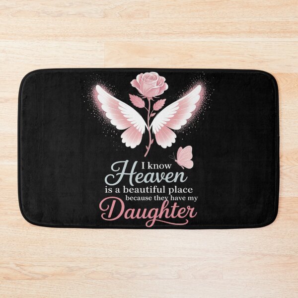 Item preview, I miss you and I Know Heaven is a Beautiful Place Daughter designed and sold by Sandrhaus.