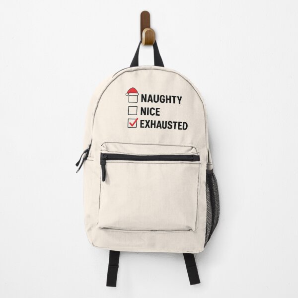 Item preview, Funny Christmas Checklist – Naughty Nice Exhausted Holiday Design designed and sold by GraphicEX.