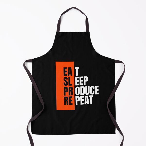 Item preview, EAT SLEEP PRODUCE REPEAT designed and sold by TOP_TEES.