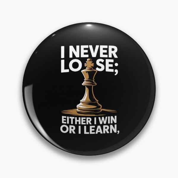 Item preview, I Never Lose Either I Win Or I Learn designed and sold by ryukaizox1.