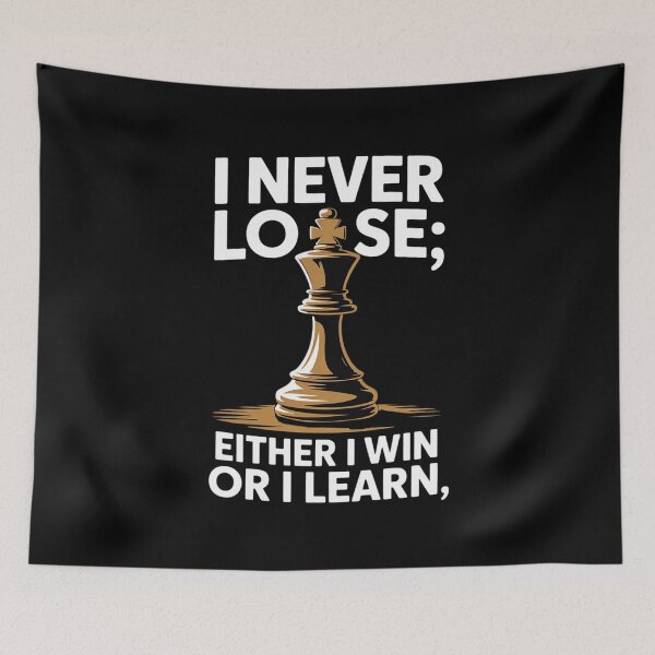 Item preview, I Never Lose Either I Win Or I Learn designed and sold by ryukaizox1.