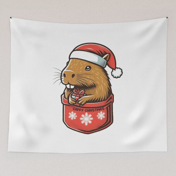 Item preview, Cappy Christmas Pocket Cutie designed and sold by Scaryzz.