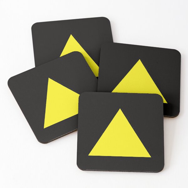 Item preview, Yellow Triangle designed and sold by TheMarketplaceworld.