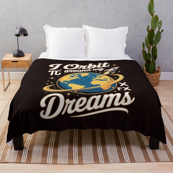 Item preview, I Orbit Around My Dreams STEM Rocket Planet designed and sold by ryukaizox1.