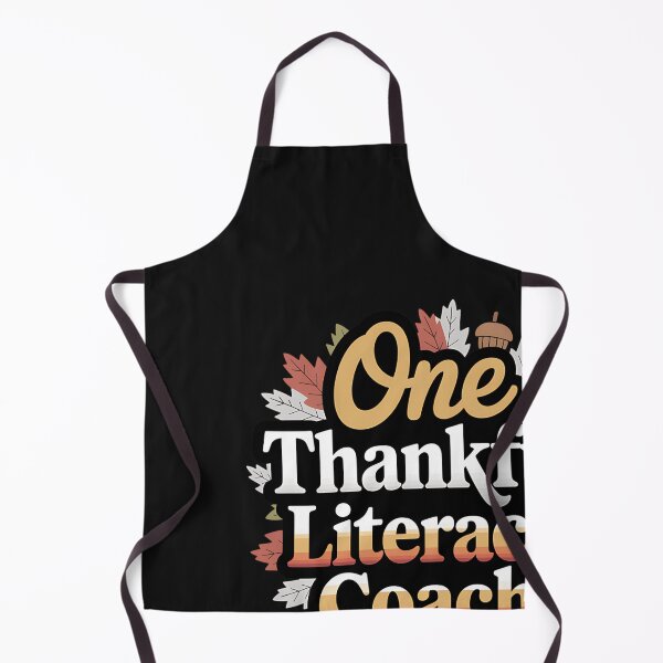 Item preview, One Thankful Literacy Coach Fall Leaves Autumn Thanksgiving designed and sold by Hofersofer.