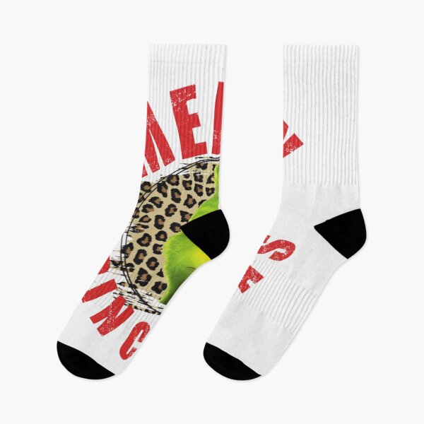 Item preview, Grinch Merry Grinchmas Leopard Print Christmas Design designed and sold by Rachel Francis6.