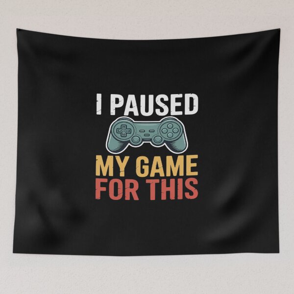 Item preview, I Paused My Game for This Novelty Online Job Employer designed and sold by ryukaizox1.