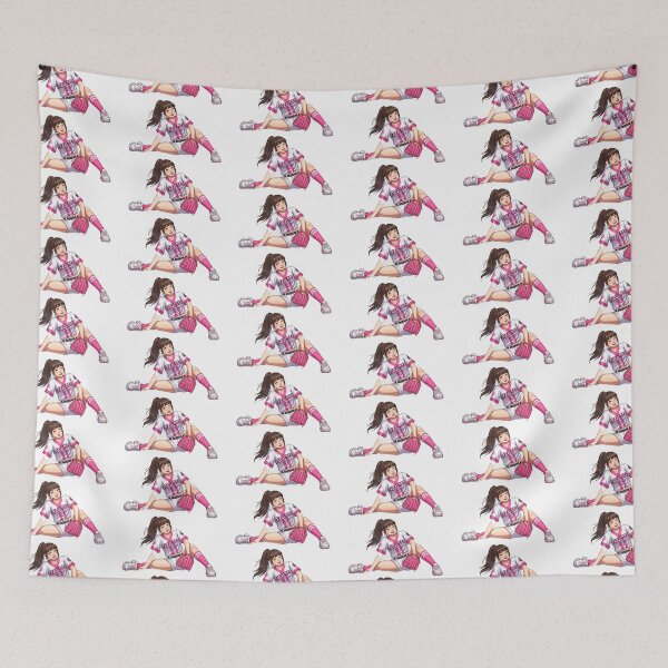 Item preview, Cute baseball-loving girl designed and sold by LOVEARTDESIGN.