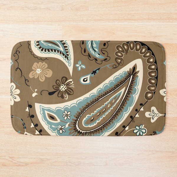 Item preview, Boho Western Paisley Pattern – Vintage Bandana Cowboy Print designed and sold by CoastalEmp.