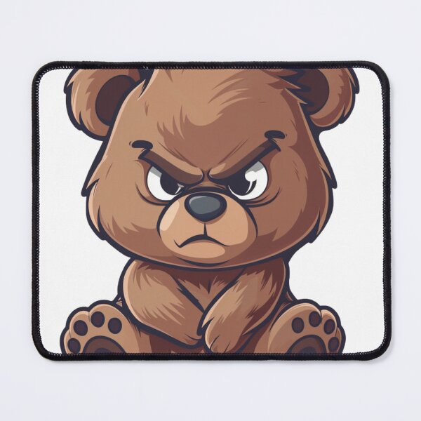 Item preview, Angry Teddy Bear designed and sold by EastEndTownie.