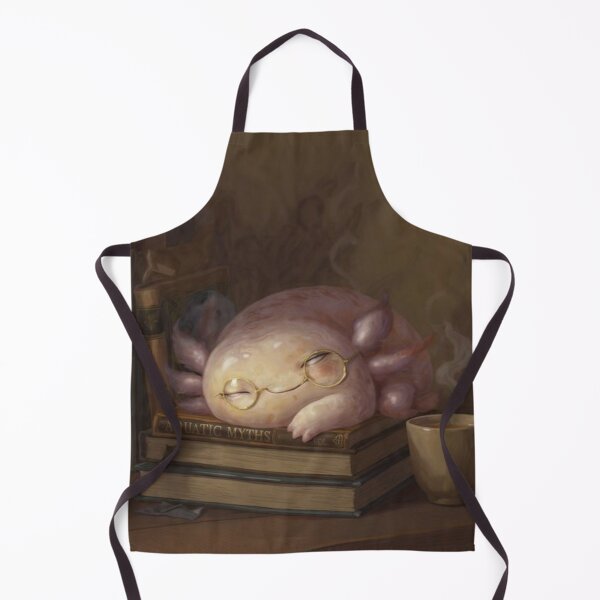 Item preview, Study Buddy Axolotl – Cute Smart Creature With Books designed and sold by MadeByACJ.
