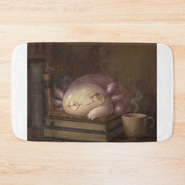 Item preview, Study Buddy Axolotl – Cute Smart Creature With Books designed and sold by MadeByACJ.