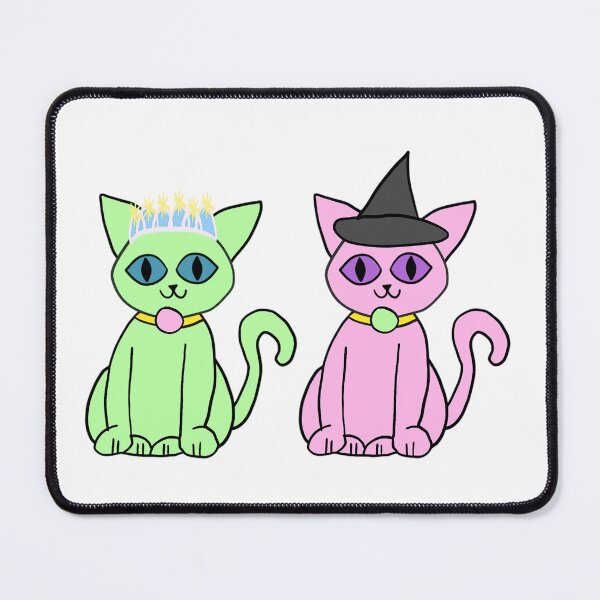 Item preview, Wicked Musical Elphaba Glinda Cats Together Hat Swap designed and sold by sarahp77.