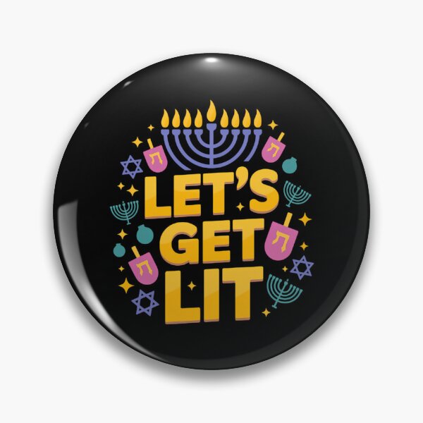 Item preview, Let’s Get Lit Hanukkah designed and sold by ValerieRodrigue.