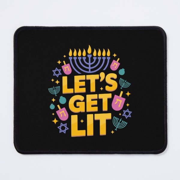 Item preview, Let’s Get Lit Hanukkah designed and sold by ValerieRodrigue.