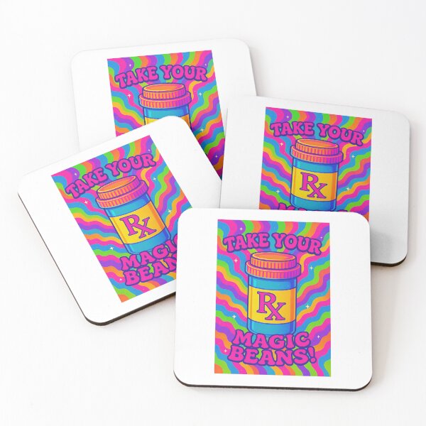 Item preview, Take your magic beans prescription reminder designed and sold by PickledStickers.