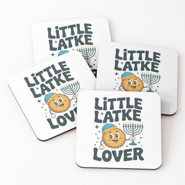 Item preview, Hanukkah Latke - Little Latke Lover Jewish Menorah Hebrew Holiday designed and sold by ValerieRodrigue.