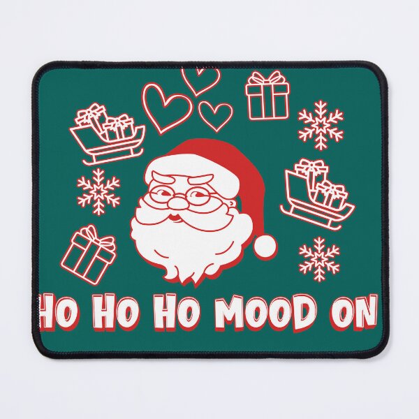 Item preview, Santa Christmas Design – Ho Ho Ho Mood On designed and sold by printzy Lab.