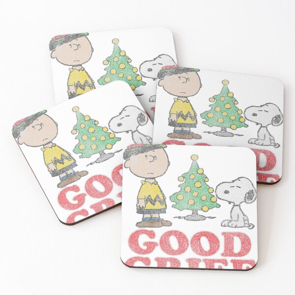 Item preview, Peanuts - Charlie Brown Snoopy Christmas Good Grief Tree  designed and sold by bellaruqsaam6.