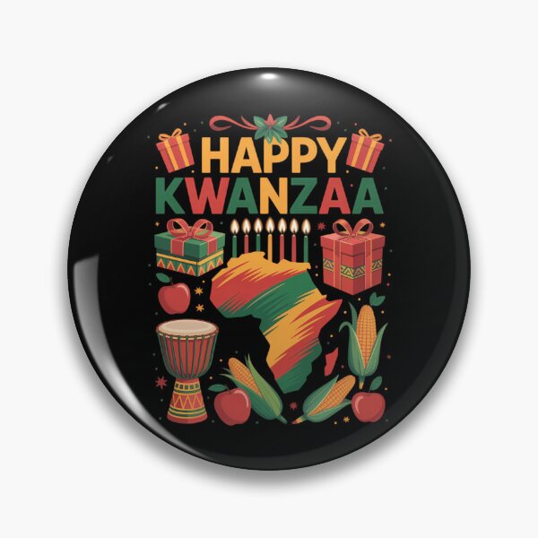 Item preview, Happy Kwanzaa Kinara Set Mazao African American Christmas designed and sold by ValerieRodrigue.