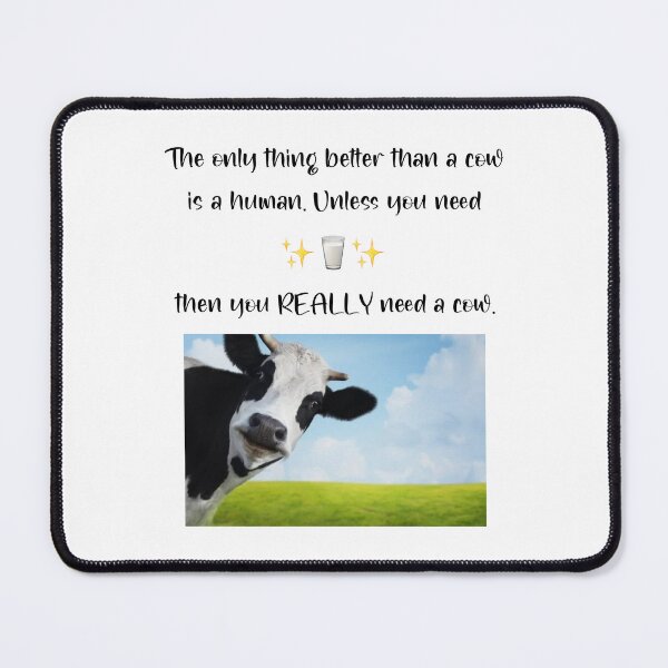 Item preview, Fringe quote “The only thing better than a cow is a human, unless you need milk, then you really need a cow” Walter Bishop designed and sold by Lumennyxart.