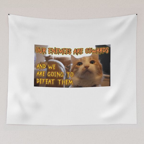 Item preview, our enemies are cowards designed and sold by WilliamBond55.