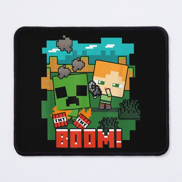 Item preview, Minecraft Pixel Art Boom Explosion Cartoon Style Design designed and sold by jimikoyallin.
