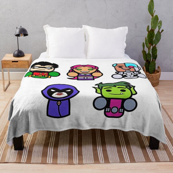 Item preview, Teen Titans Go Cute Chibi Characters designed and sold by nicoeeet.
