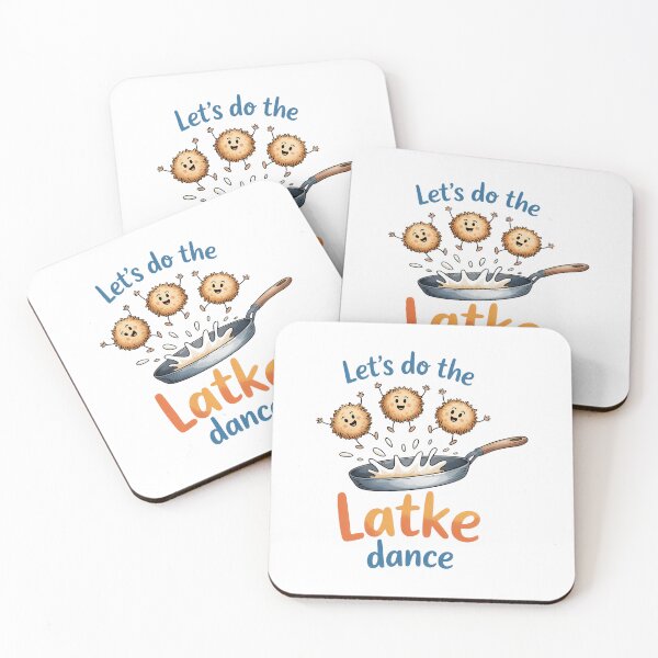 Item preview, Let's Do the Latke Dance Hanukkah designed and sold by ValerieRodrigue.