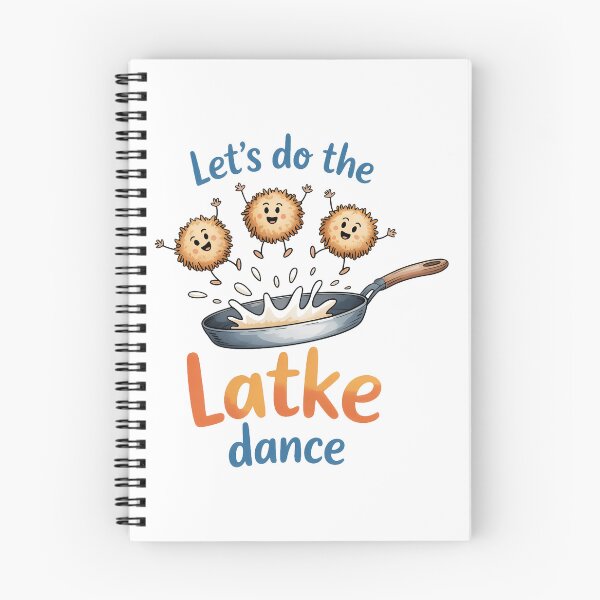 Item preview, Let's Do the Latke Dance Hanukkah designed and sold by ValerieRodrigue.