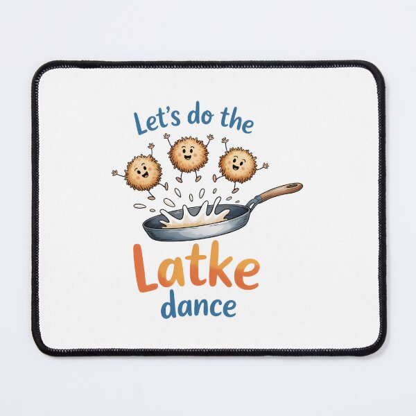 Item preview, Let's Do the Latke Dance Hanukkah designed and sold by ValerieRodrigue.